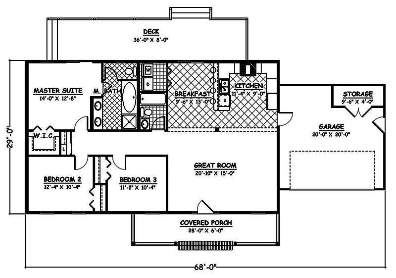 Floor Plan Main Level