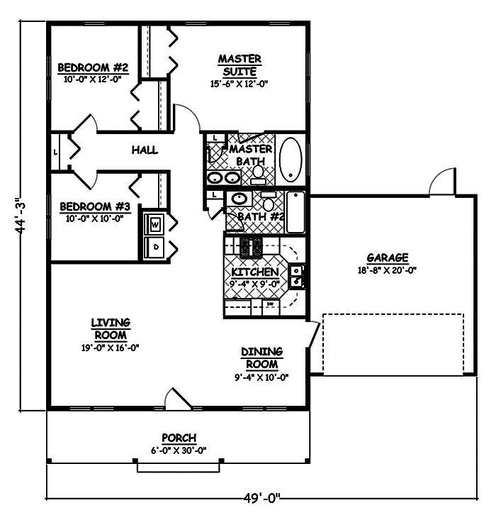 Floor Plan Main Level