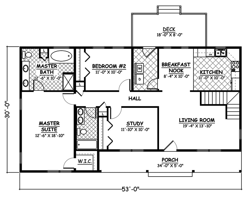 Floor Plan Main Level