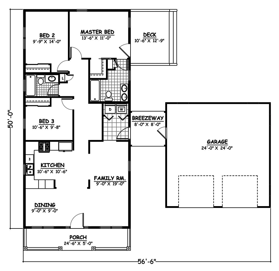 Floor Plan Main Level