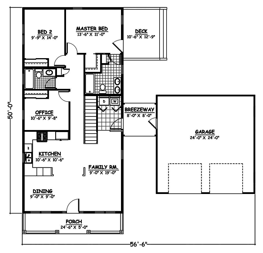 Floor Plan Main Level