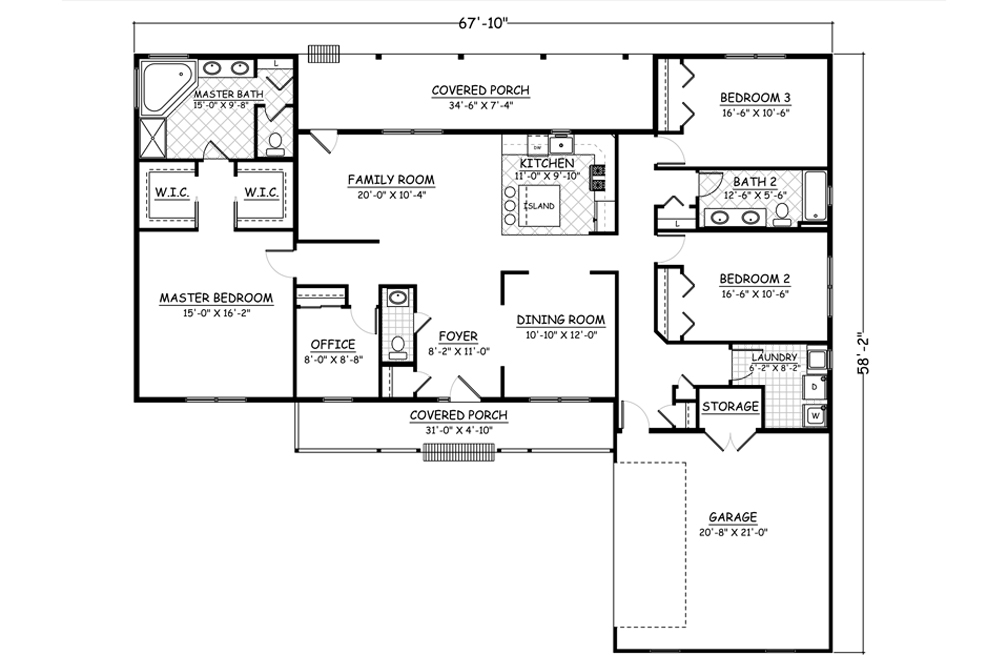 Floor Plan Main Level