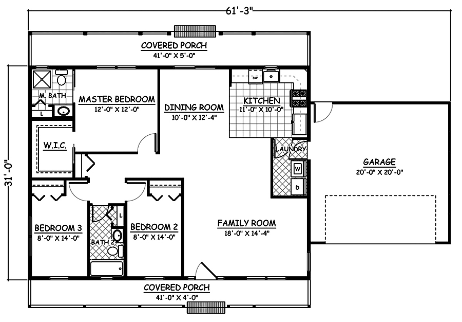 Floor Plan Main Level