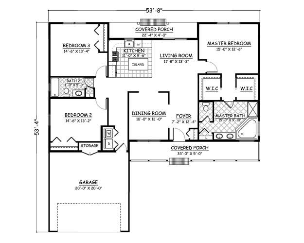Floor Plan Main Level