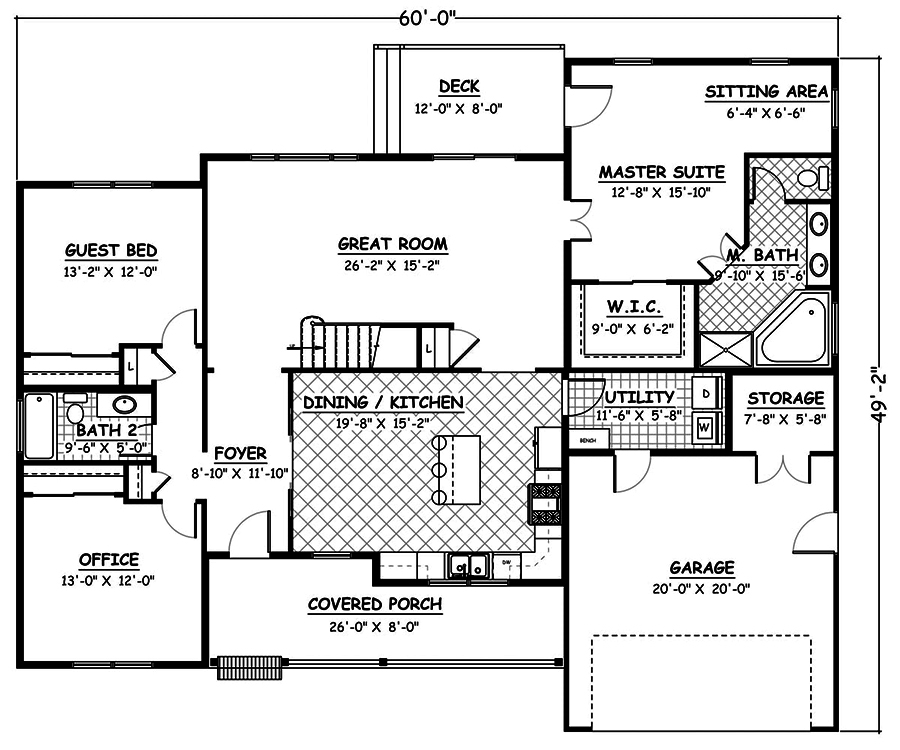 Floor Plan Main Level