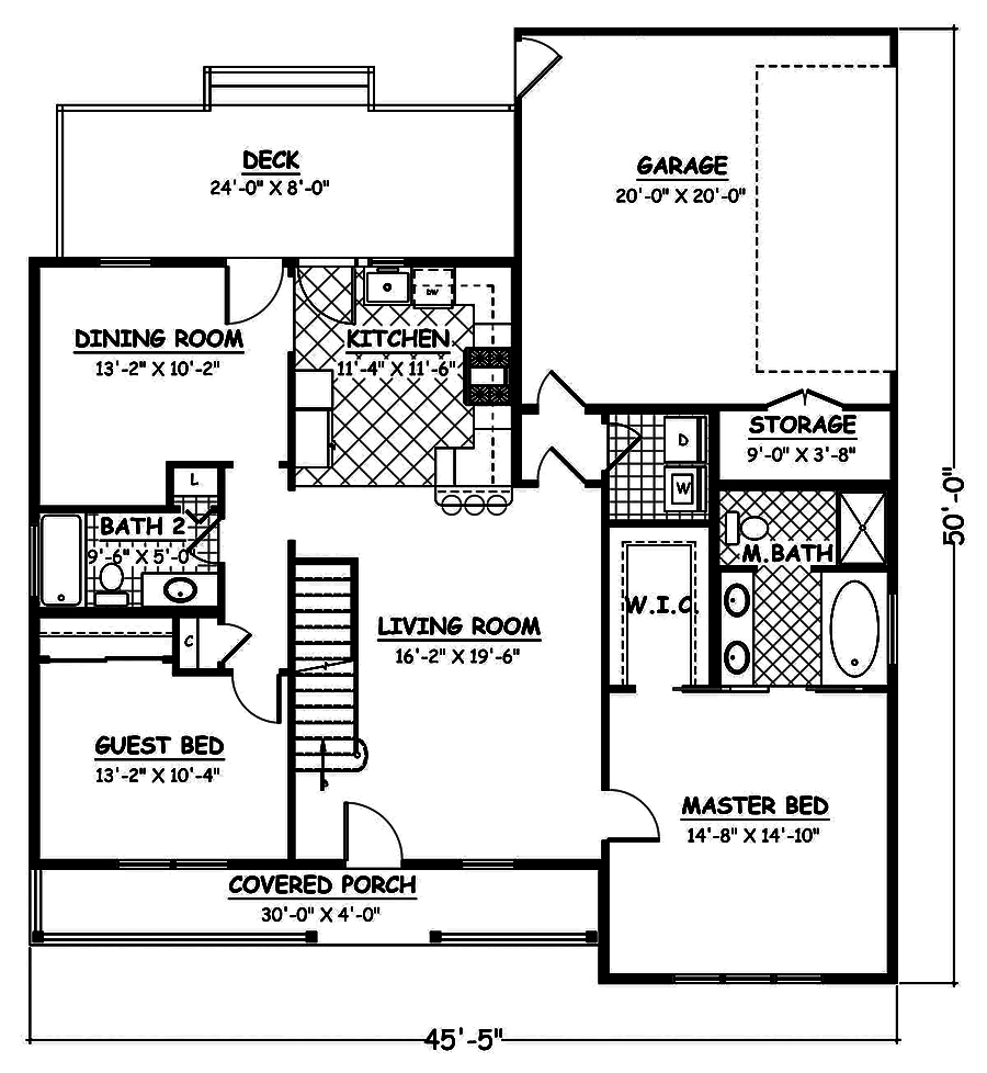 Floor Plan Main Level