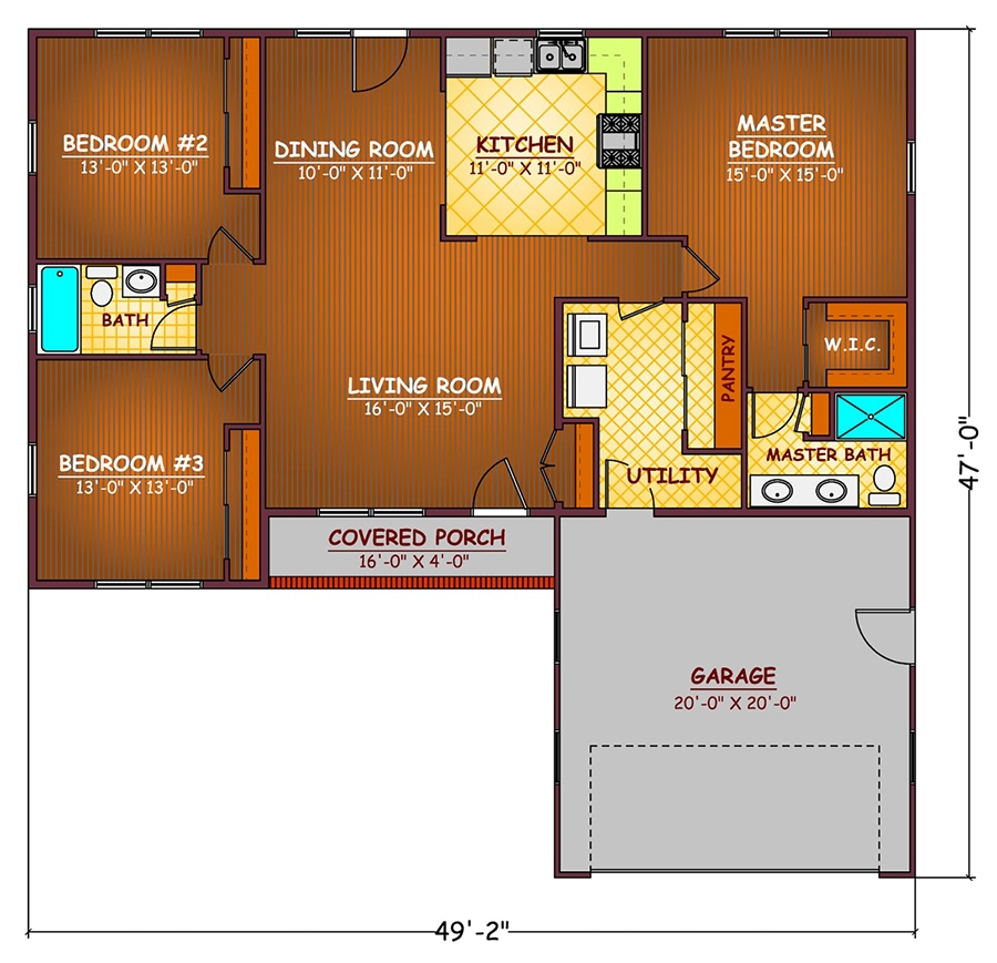 Floor Plan Main Level