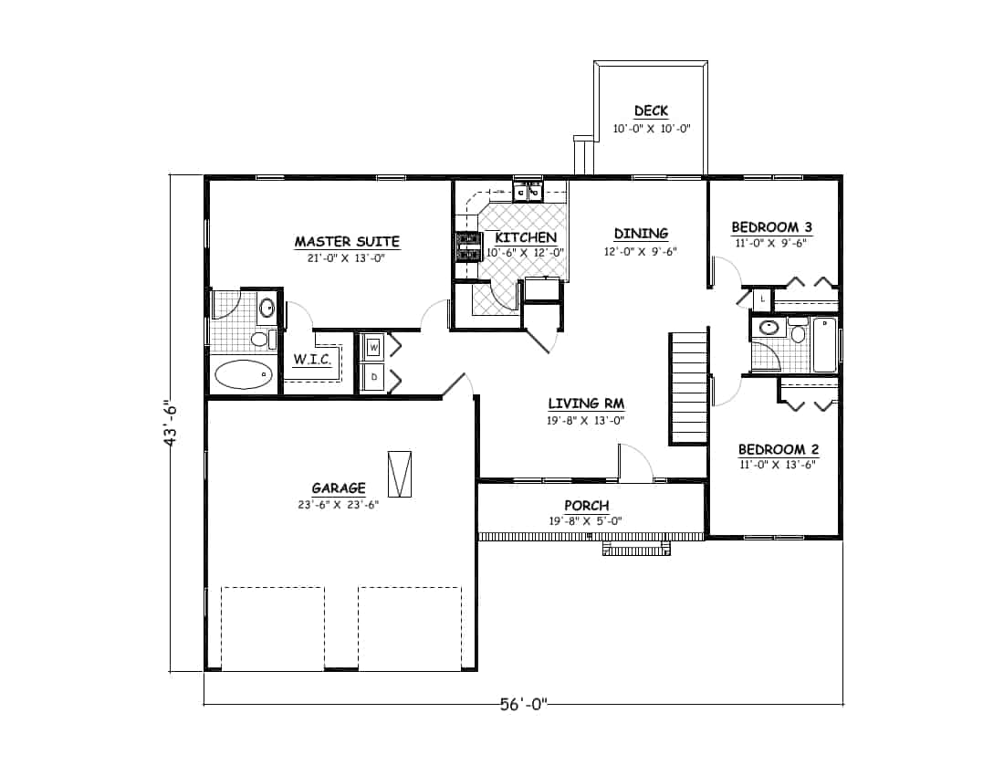 Basement Option Stair Location