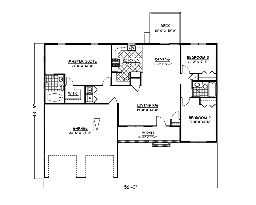 Floor Plan Main Level