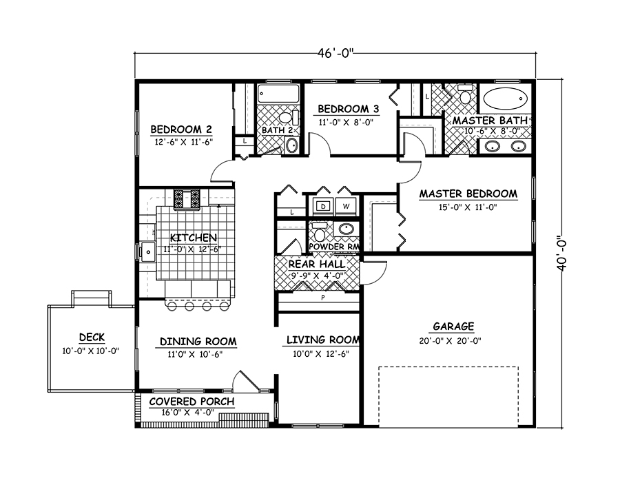 Floor Plan Main Level