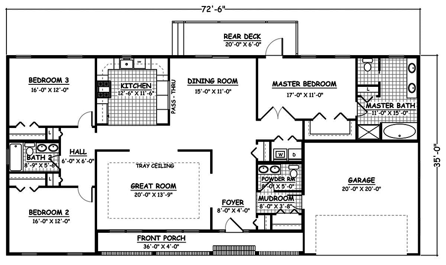 Floor Plan Main Level