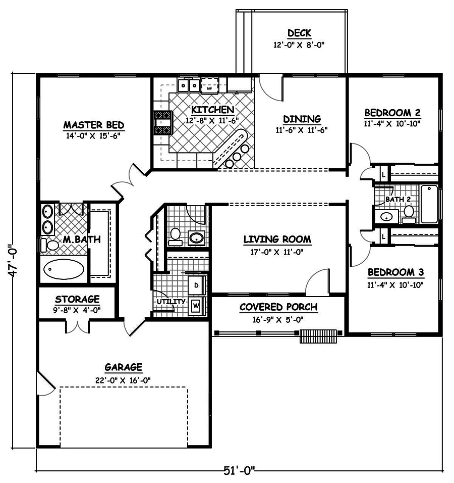 Floor Plan Main Level