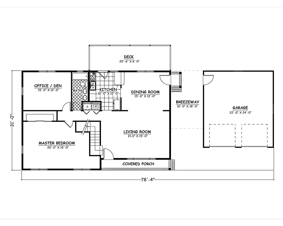Floor Plan Main Level
