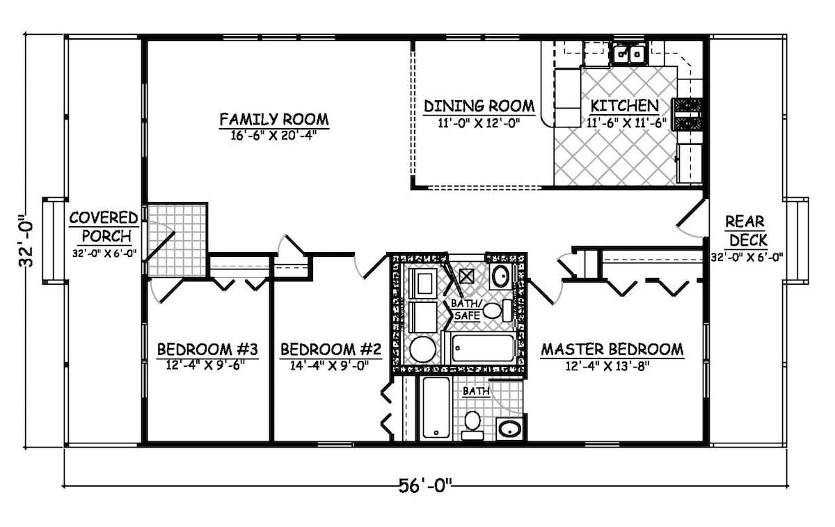 Floor Plan Main Level