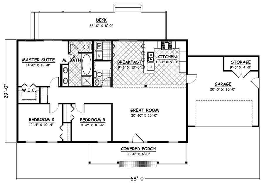 Floor Plan Main Level