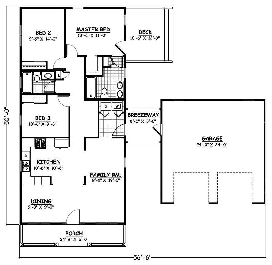 Floor Plan Main Level