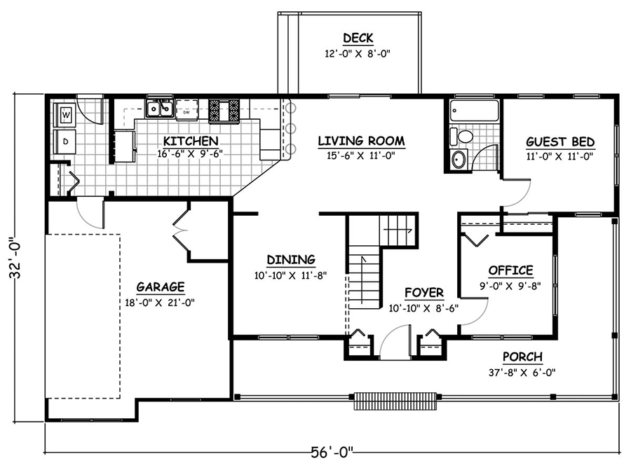 Floor Plan Main Level