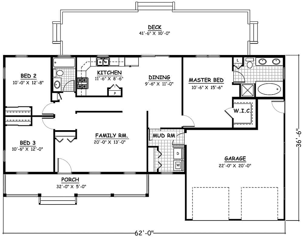 Floor Plan Main Level