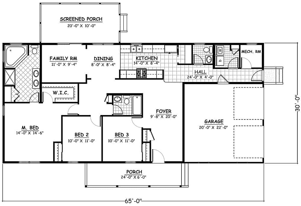 Floor Plan Main Level