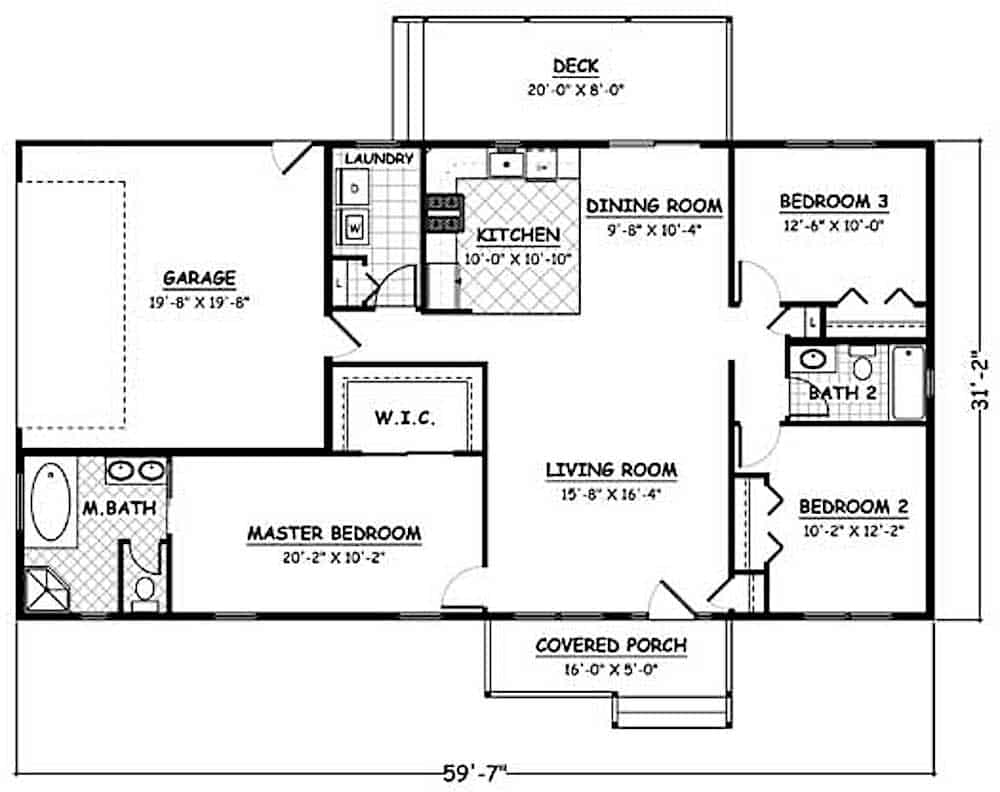 Floor Plan Main Level