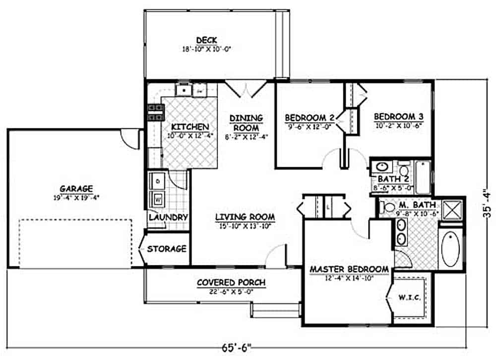 Floor Plan Main Level