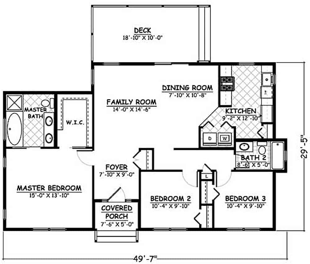 Floor Plan Main Level