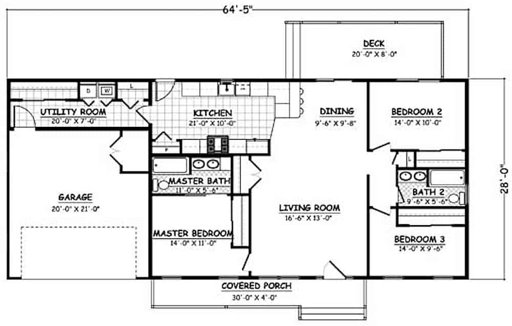 Floor Plan Main Level