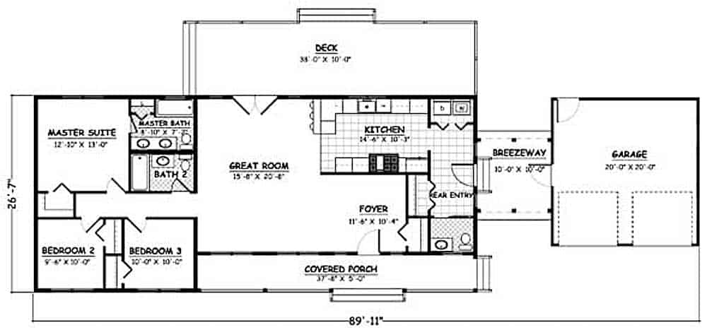 Floor Plan Main Level