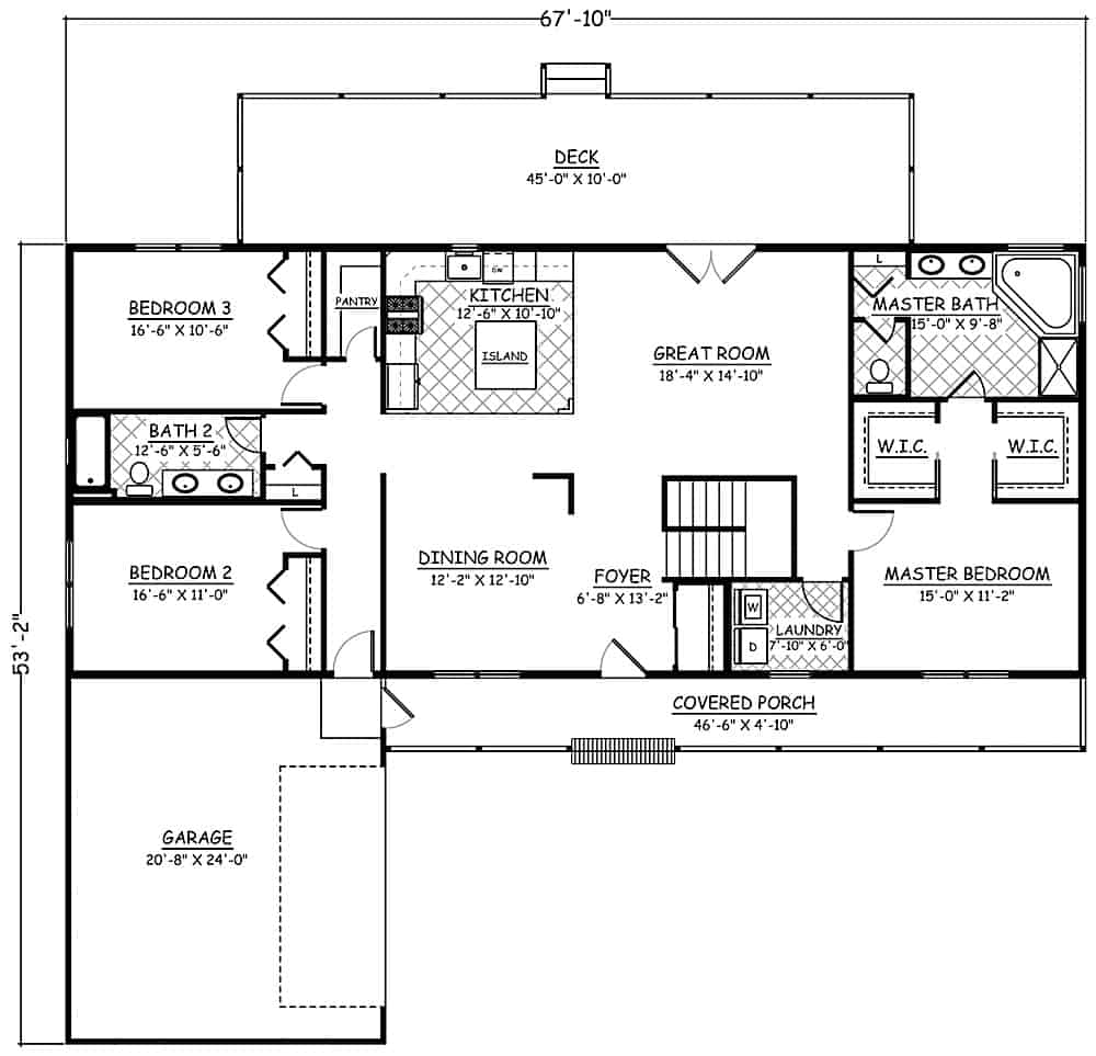 Floor Plan Main Level