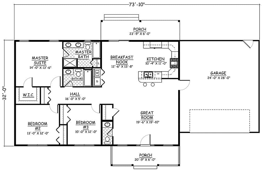 Floor Plan Main Level