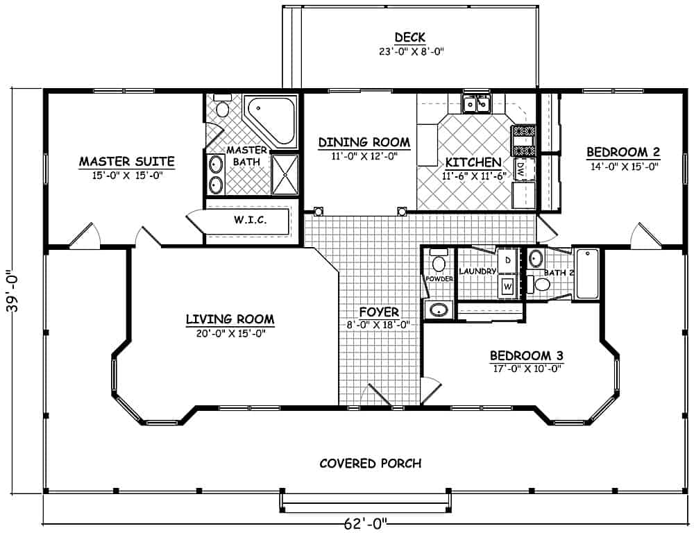Floor Plan Main Level