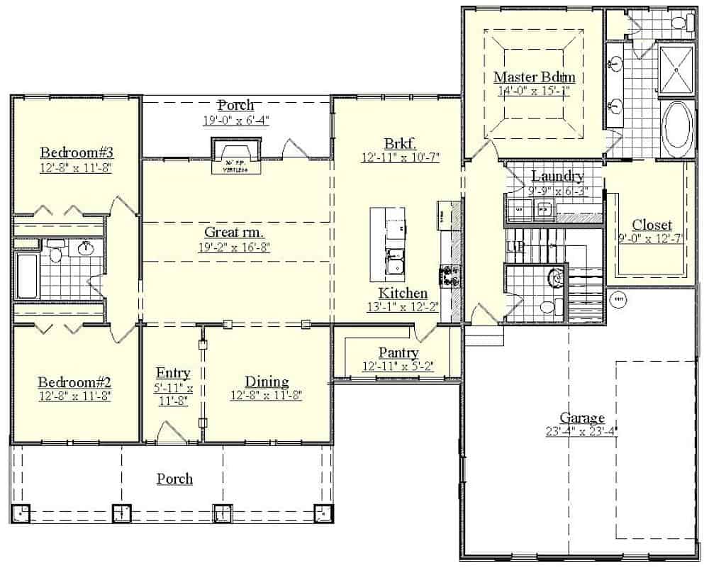 Floor Plan Main Level