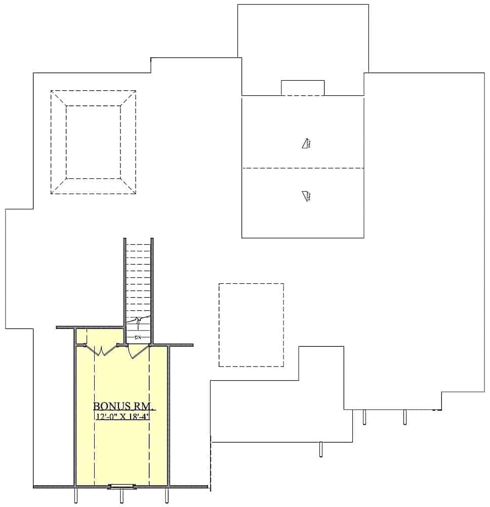 Floor Plan Bonus Room