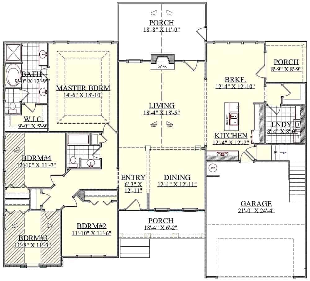 Floor Plan Main Level