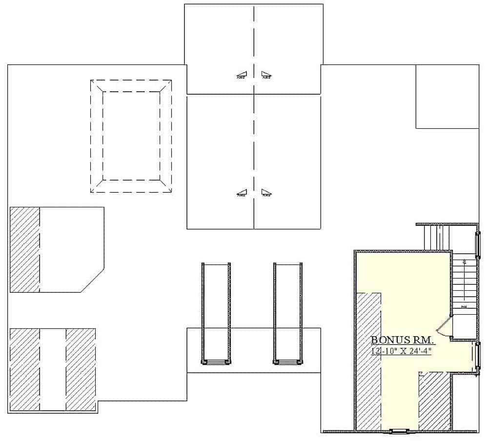 Floor Plan Bonus Room