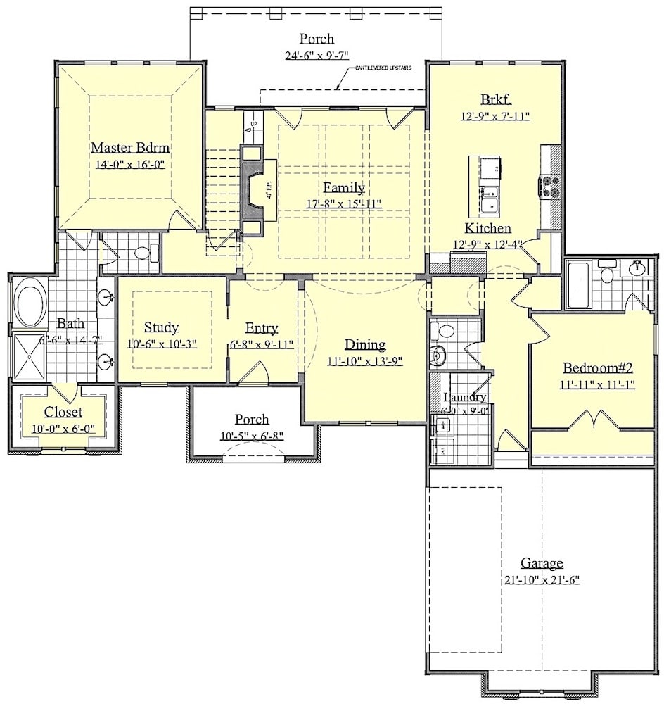 Floor Plan Main Level