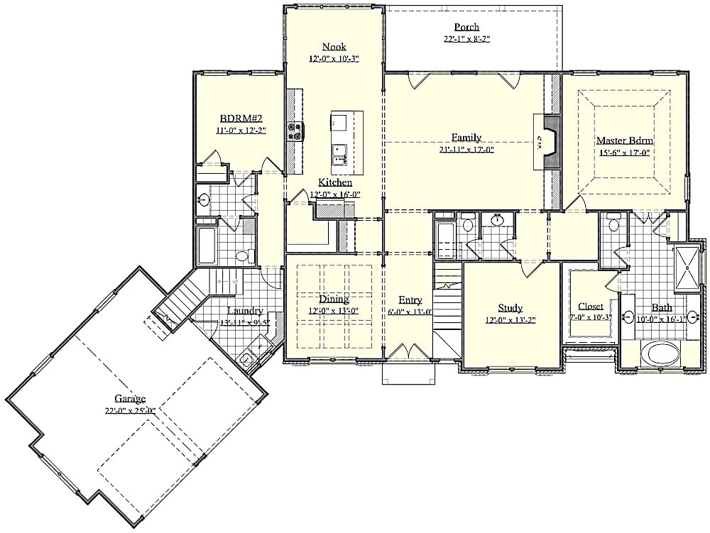Floor Plan Main Level