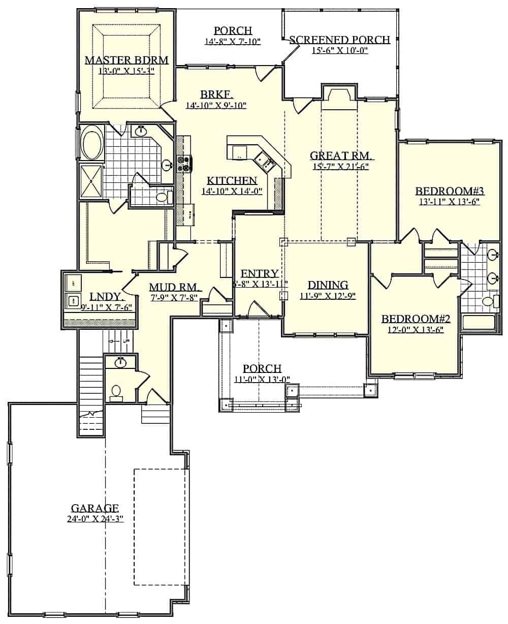 Floor Plan Main Level