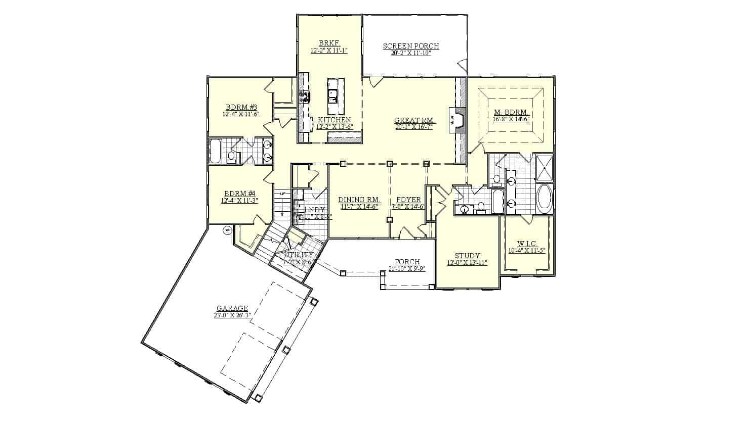 Floor Plan Main Level