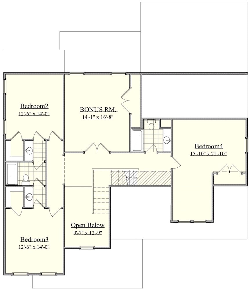 Floor Plan Upper Level