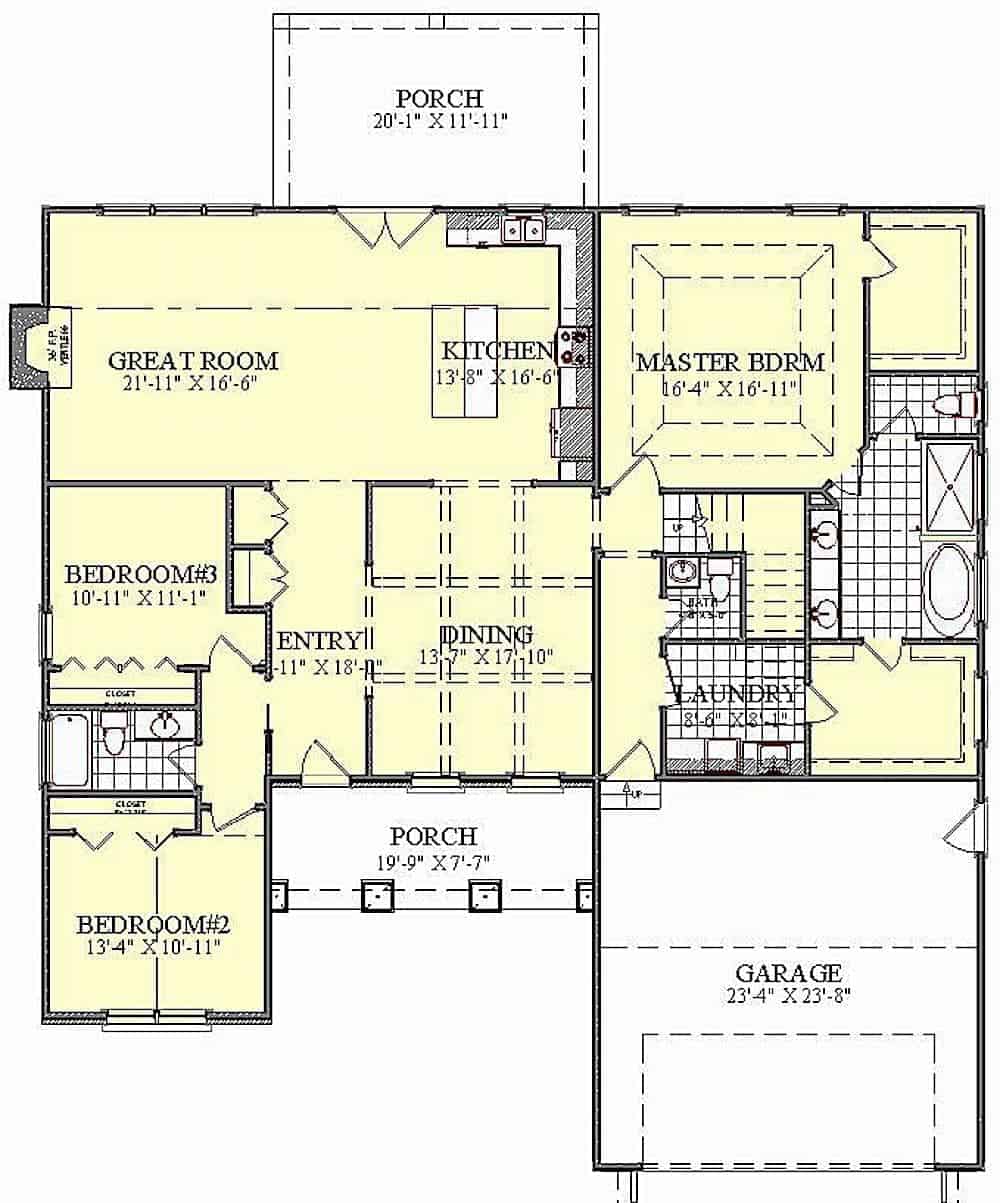 Floor Plan Main Level