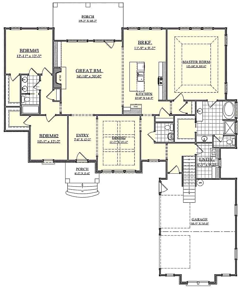 Floor Plan Main Level