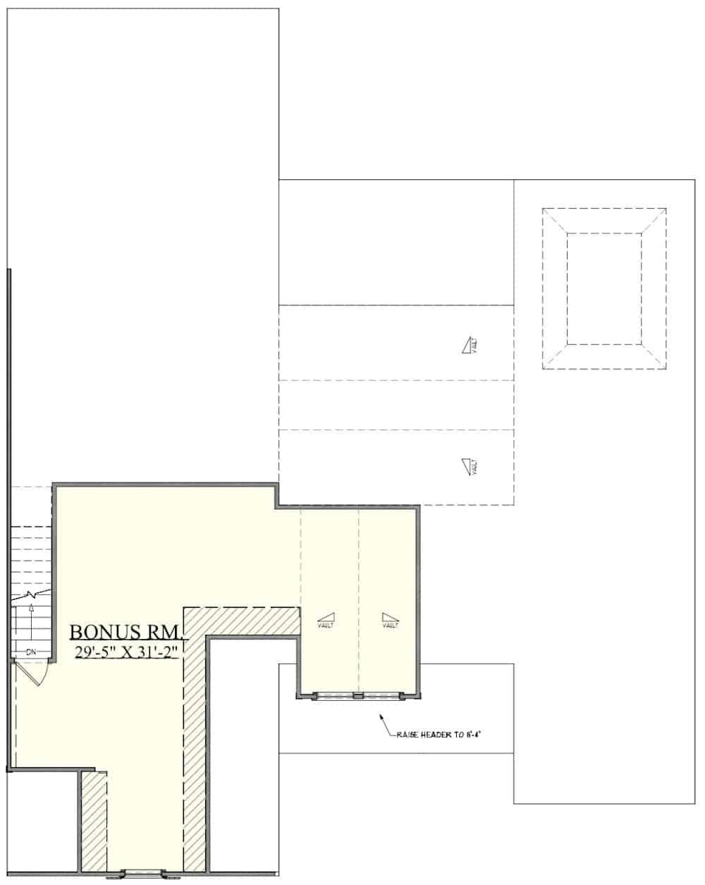 Floor Plan Bonus Room