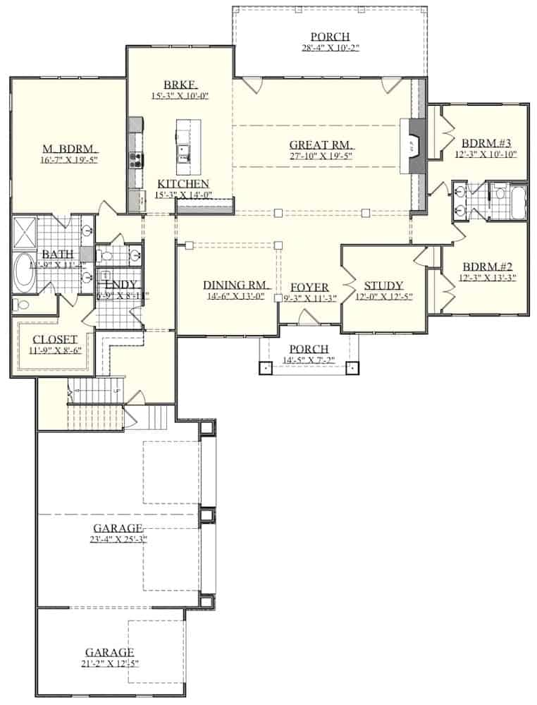 Floor Plan Main Level