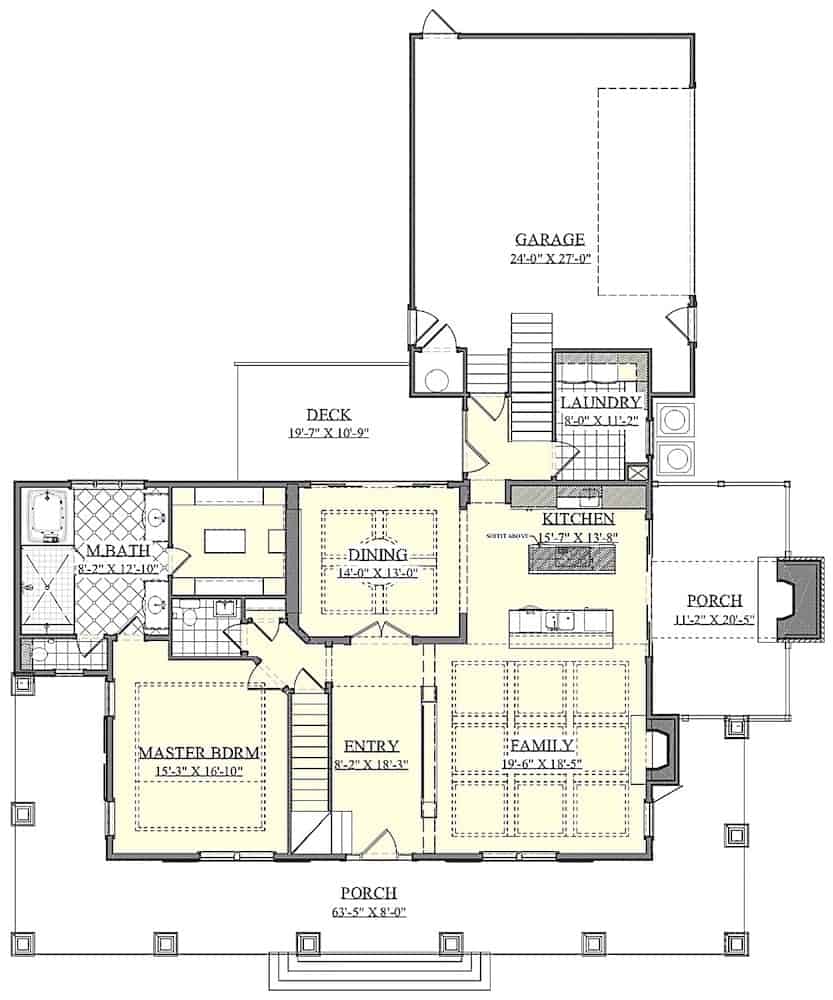 Floor Plan Main Level