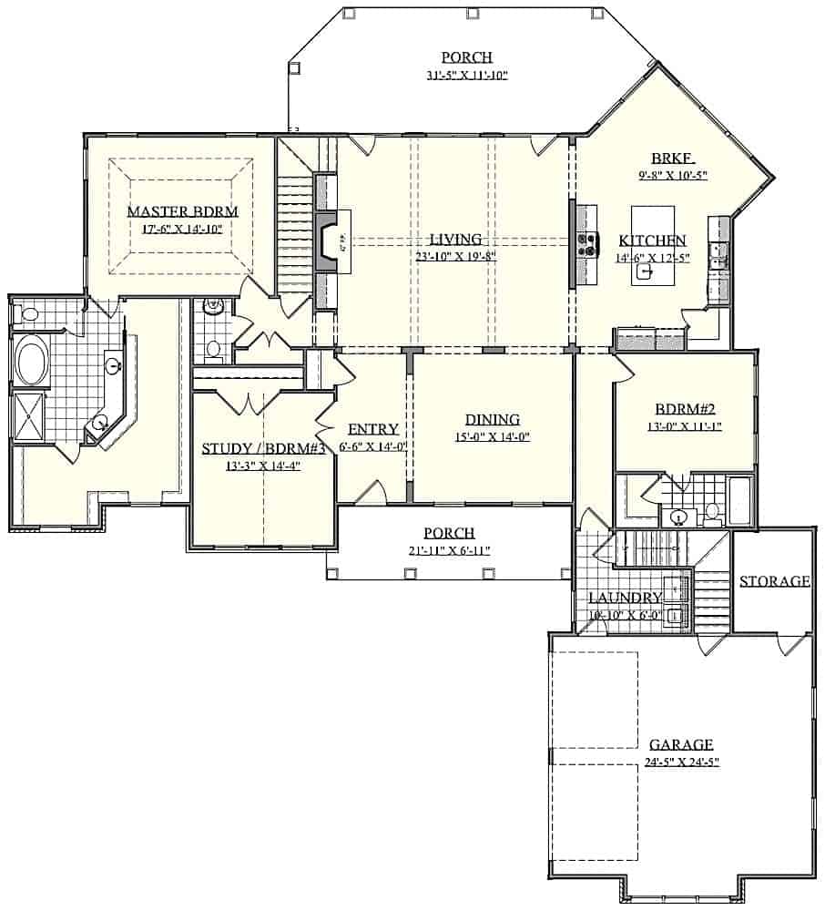 Floor Plan Main Level