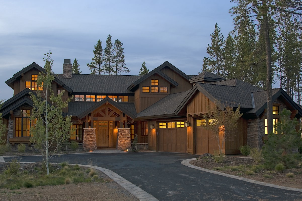 4-Bedroom, 3738 Sq Ft Craftsman House Plan - 202-1004 - Front Exterior