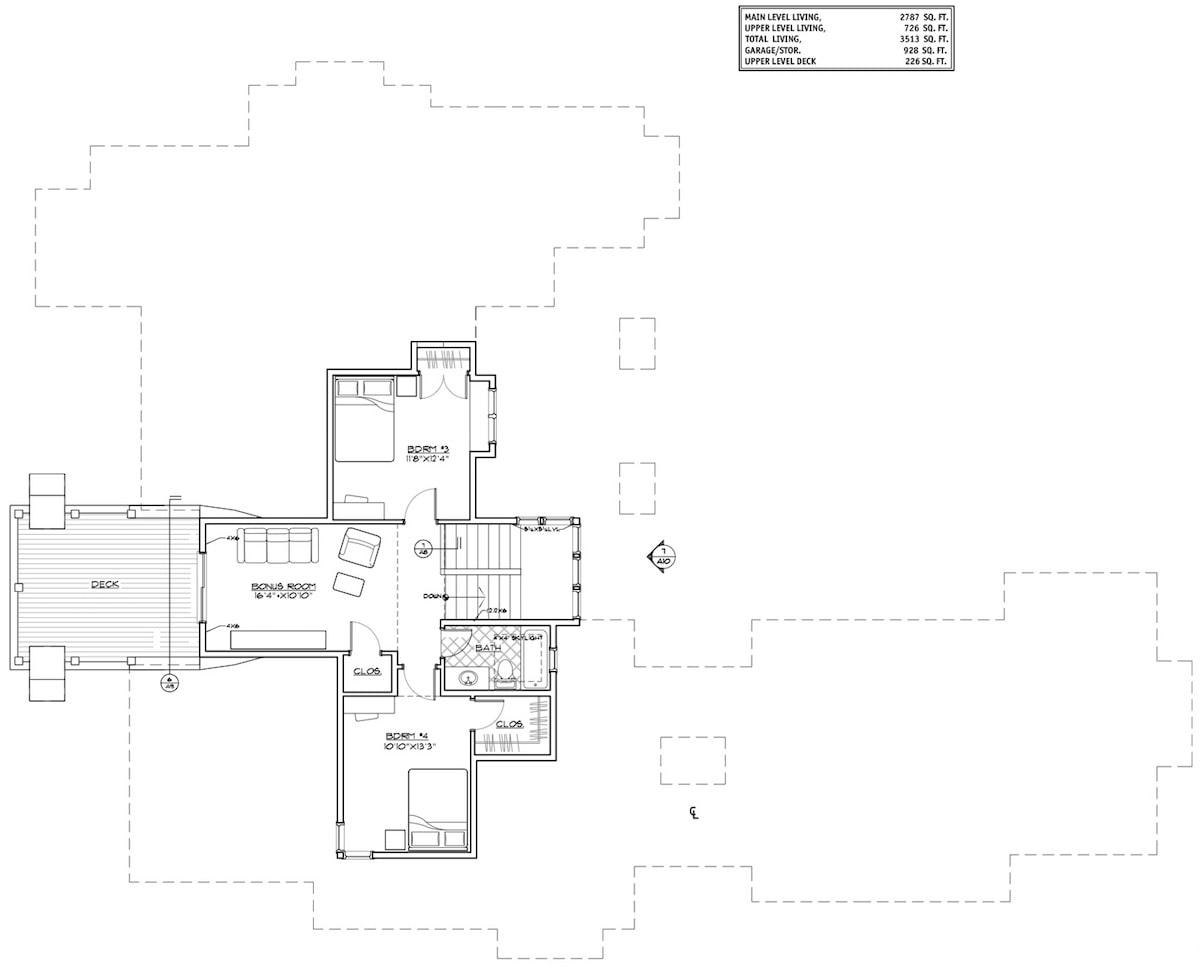Floor Plan Upper Level