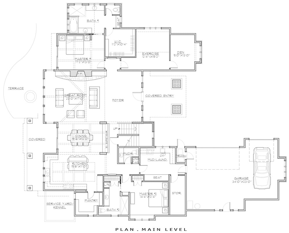 Floor Plan Main Level