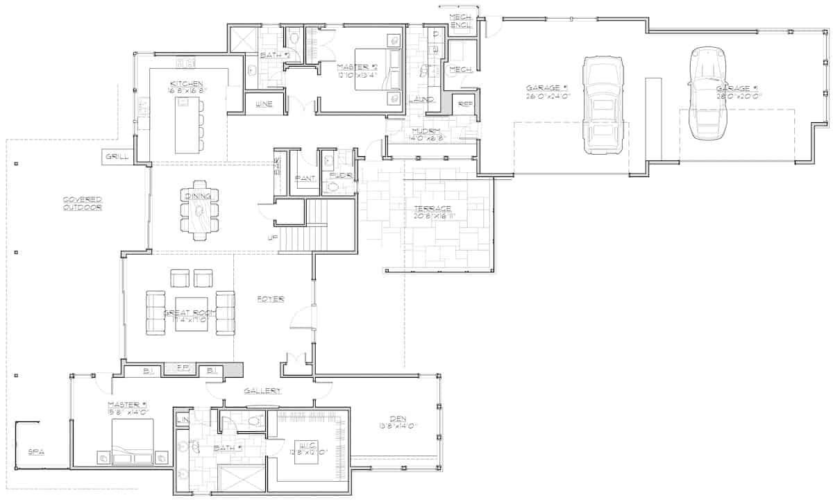 Floor Plan Main Level